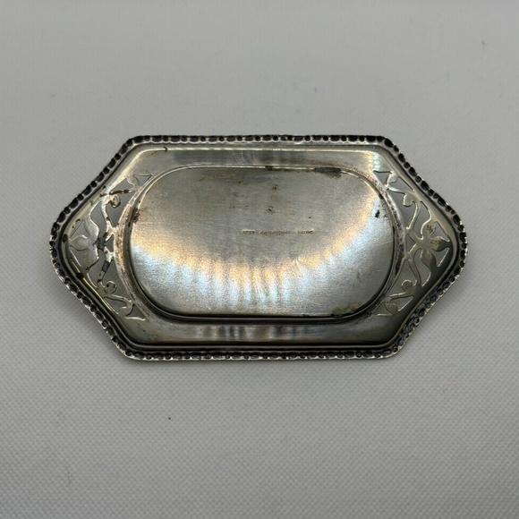Hammon, Turner & Sons (H.T & S) Vintage Butter Dish, Silver Plated, England - Picture 6 of 7